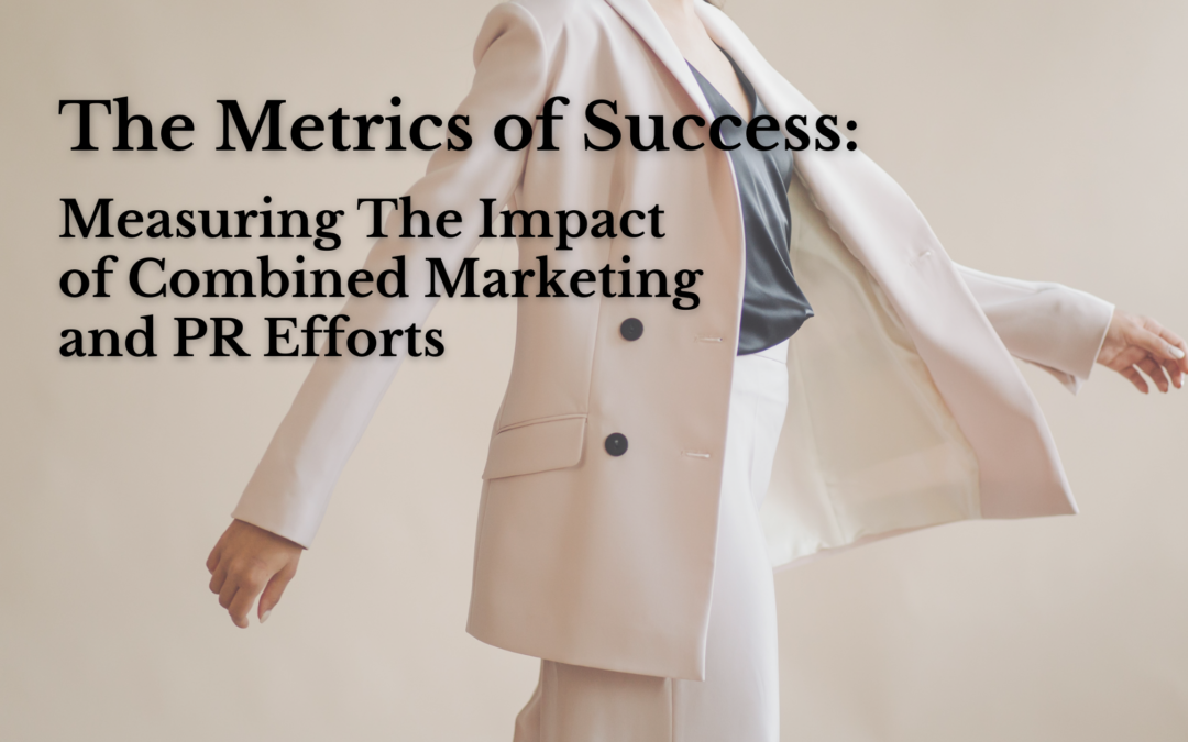 The Metrics of Success: Measuring The Impact of Combined Marketing and PR Efforts