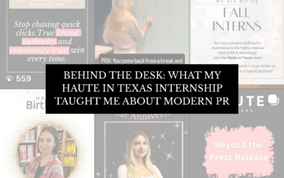 Reflecting on My Time as a Haute in Texas Intern